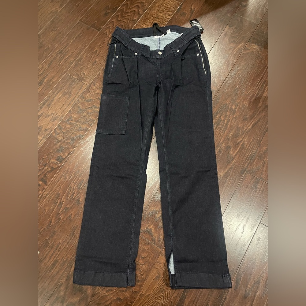 D&Co Adaptive Stretch Leg/ Waist Split Bottom  Style Women Size 12 NEW